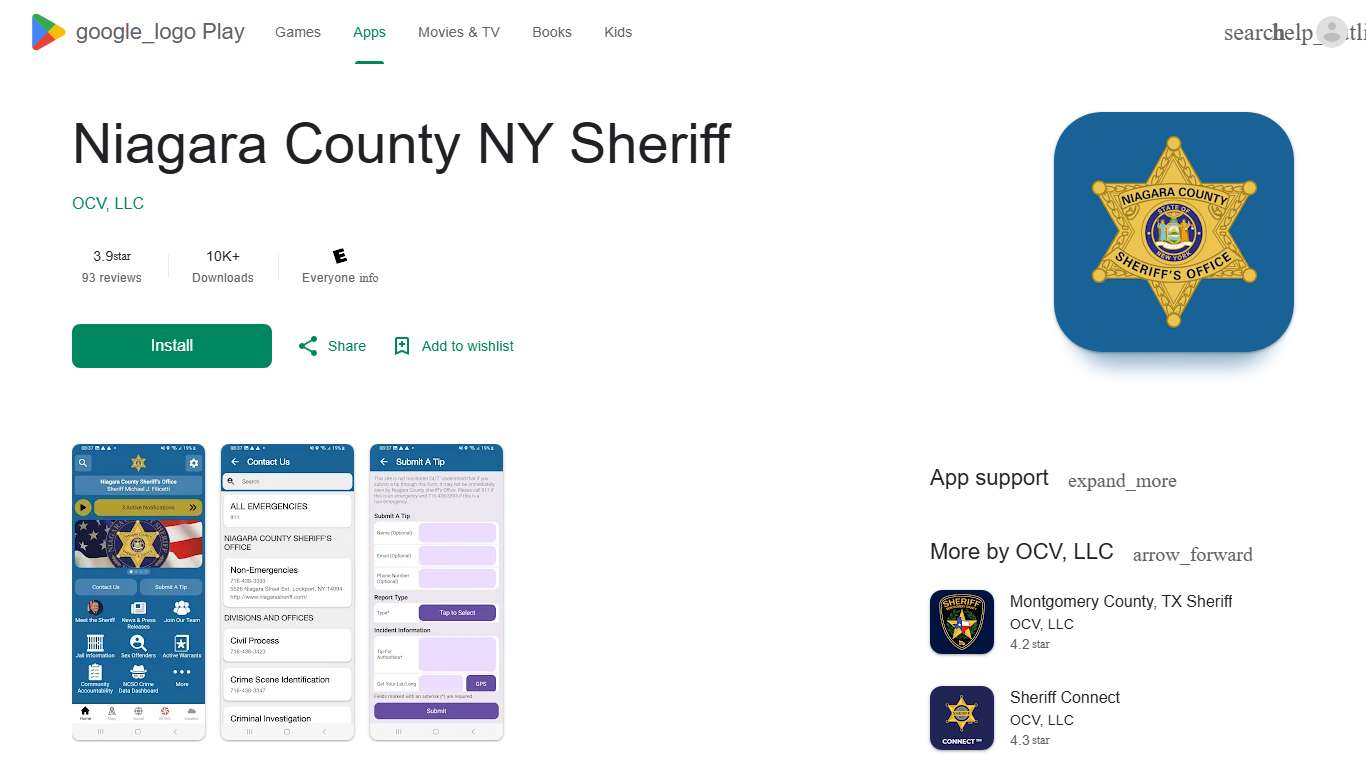Niagara County NY Sheriff – Apps on Google Play