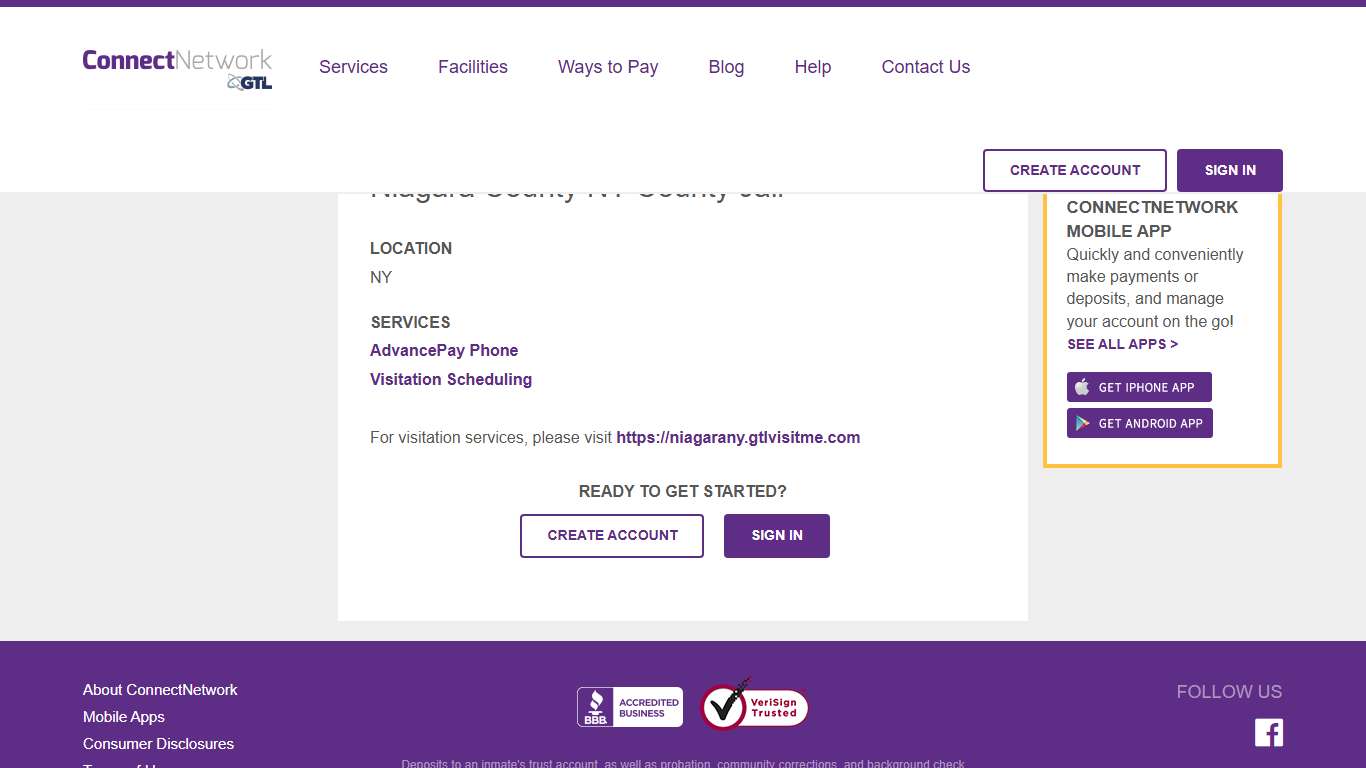 Niagara County NY-County Jail | ConnectNetwork